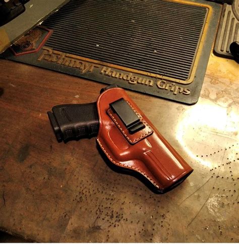 CZ 75D CZ 75 IWB Leather Holster Brown or Black Genuine | Etsy