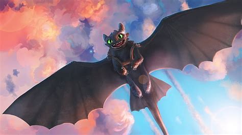 HD wallpaper: Hiccup And Toothless Flying | Wallpaper Flare