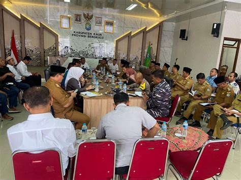 Wakapolres Kaur Hadiri Rapat Koordinasi Tim Kewaspadaan Dini Provinsi