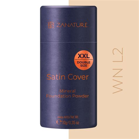 Podkład mineralny Zanature MF Satin Cover Warm Nude WN L2 10 g
