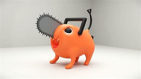 Pochita Chainsaw Man 3d Model 3d Printable Cgtrader