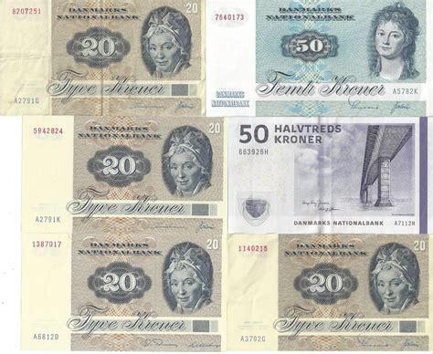 Sehr Sch Ne X Und X Kronen Banknoten Aus D Nemark Kaufen