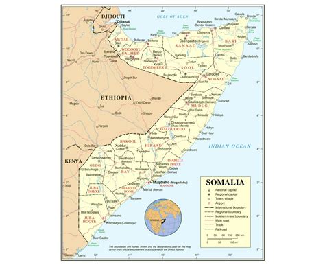 Maps Of Somalia Collection Of Maps Of Somalia Africa Mapsland