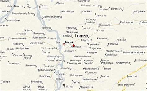 Tomsk Karte Creactie