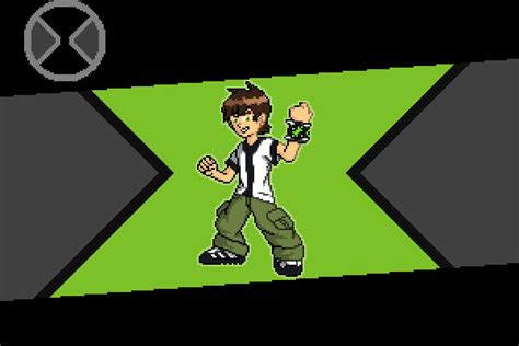 Ben 10 Pixel art by metalangelol on DeviantArt