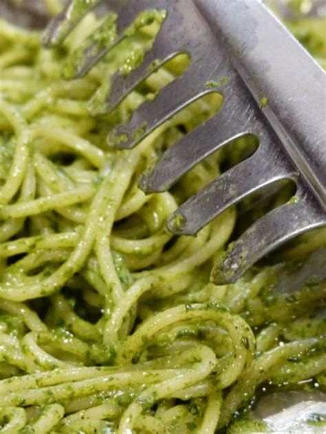 Macarr O Ao Molho Pesto Tudo De Receitas