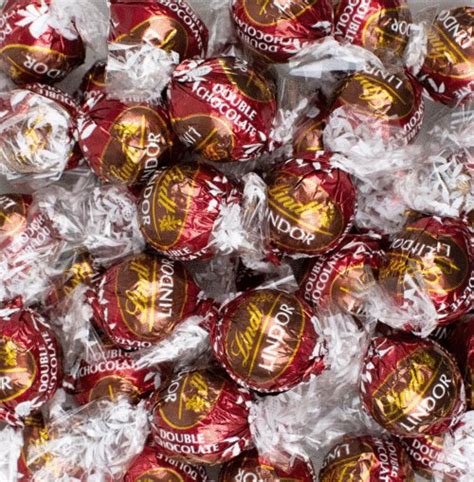 Lindt Lindor Double Chocolate Truffles 100 Pieces Pack