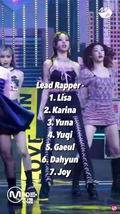 Ranking Blackpink And Twice And Red Velvet And Itzy And Aespa And Ive And Gi Dle In Different Categories