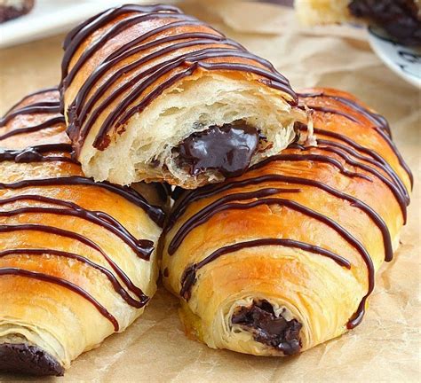 Chocolate Croissant ~ Cooking time