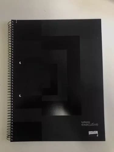 Cuaderno Ledesma Rayado Executive Espiral 16x21cm 120 Hojas