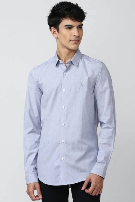 Simon Carter Shirts Simon Carter Blue Shirt For Men At Simoncarter In