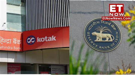 Cease And Desist Immediate Big Rbi Action Against Kotak Mahindra Bank