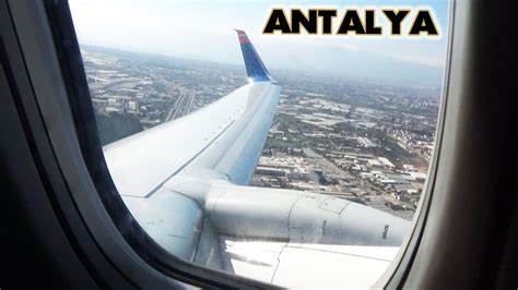 Take Off From Antalya SunExpress Boeing 737 YouTube