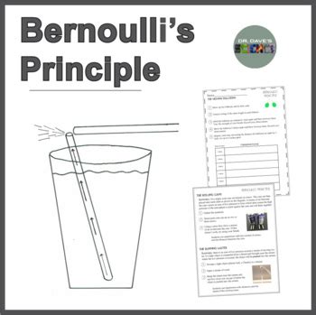 Bernoulli's Principle Activities Demonstrations Experiments | TPT