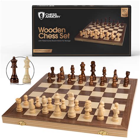 Buy Chess Armory Chess Set X Wooden Chess Game Travel Chess Set