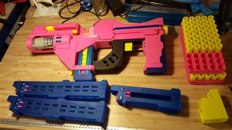 Motortier Smg A Full Auto Shell Ejecting Nerf Compatible Etsy