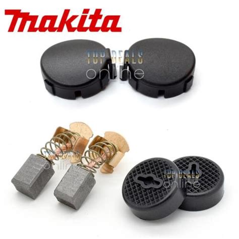 Genuine Makita 643954 4 Caps Covers CB430 Carbon Brushes BGA450