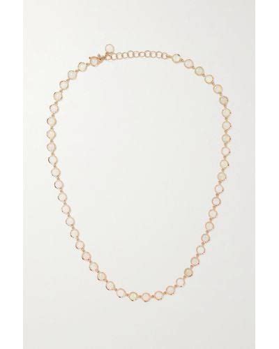 White Irene Neuwirth Necklaces For Women Lyst