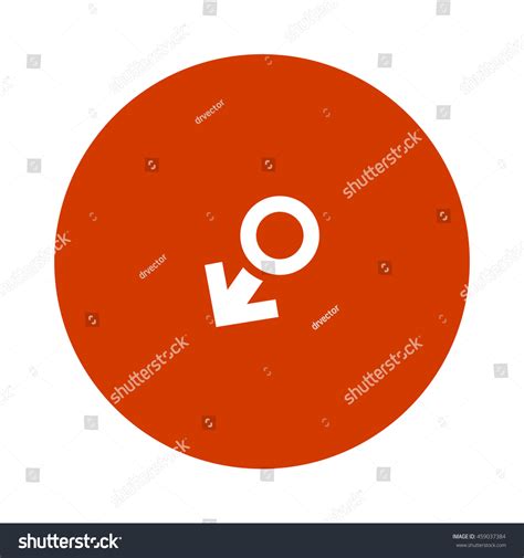 Male Sex Icon Royalty Free Stock Vector 459037384