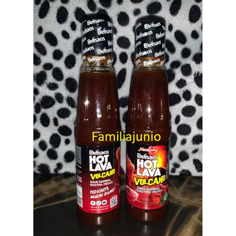 Jual Mamasuka Delisaos Hot Lava Volcano Ml Saus Sambal Pedas Kab Tangerang