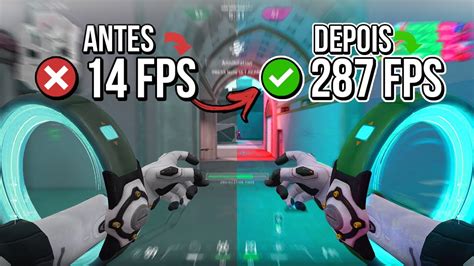 VALORANT COMO AUMENTAR FPS E RODAR EM PC FRACO Otimizar VALORANT Ao