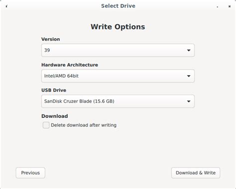 How To Create Fedora Bootable Usb With Fedora Media Writer Ostechnix