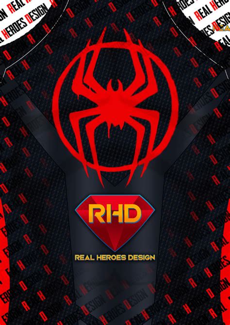 Spider M Miles M Atsv Cosplay Pattern Real Heroes Design Dye