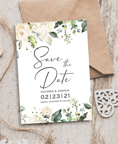 Save The Date Save The Date Card Wedding Card Wedding Etsy UK Save