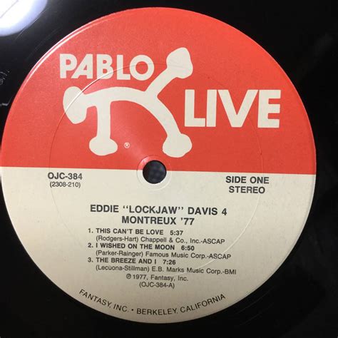 Yahooオークション Pabloojc【 Ojc 384 Montreux ‘77 】eddie “loc