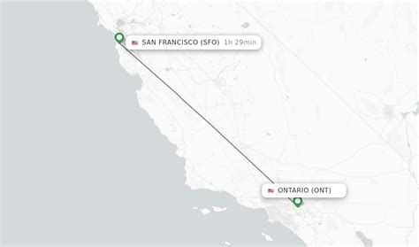 Direct Non Stop Flights From Ontario To San Francisco Schedules