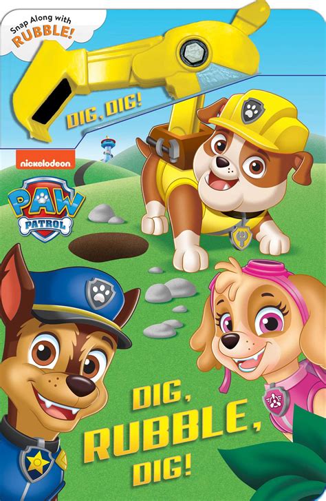 Paw Patrol Dig Rubble Dig Book By Maggie Fischer Jason Fruchter