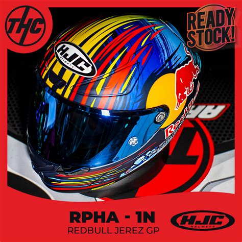 Jual Hjc Rpha N Redbull Gp Full Face Helmet Shopee Indonesia