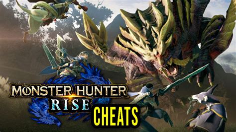 MONSTER HUNTER RISE Cheats Trainers Codes Games Manuals