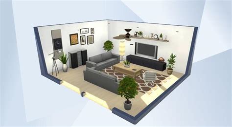 Sims Living Room Design Baci Living Room