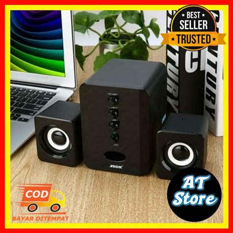 Jual Speaker Aktif Stereo Subwoofer Usb Power Shopee Indonesia