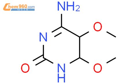 272781 96 1 9ci 4 氨基 5 6 二氢 5 6 二甲氧基 2 1H 嘧啶酮CAS号 272781 96 1 9ci