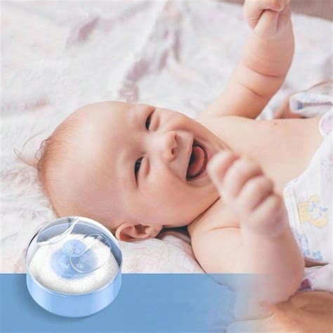 1pc Baby Talcum Powder Puff Container Children Portable Divided Diaper