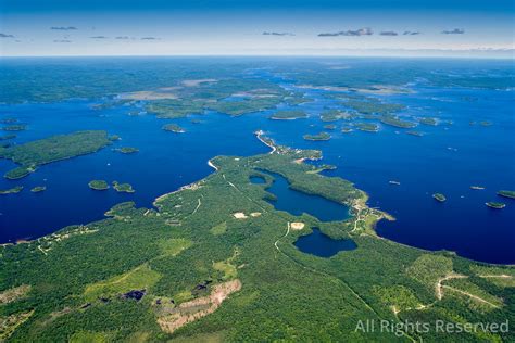 Overflightstock R Servoir Baskatong Boreal Forest And Tundra Quebec