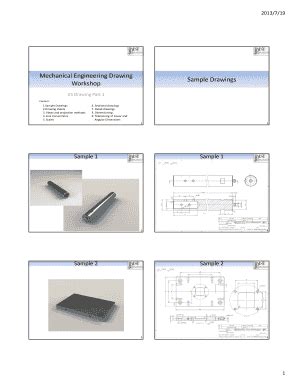 Fillable Online Mechanical Engineering Drawing Fax Email Print Pdffiller