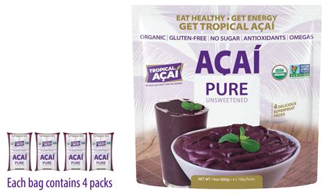 Acai Pure Packs Tropical Acai Wholesale Distributor And Bulk Supplier