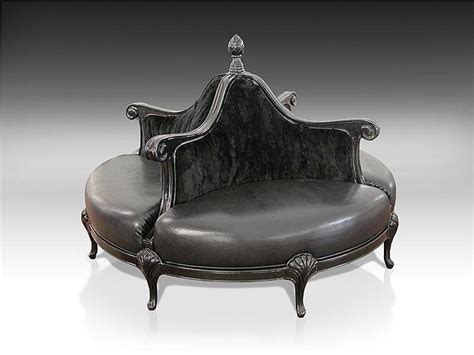 Picture of Round Settee Represents a Symbol of Minimalist Style for ...