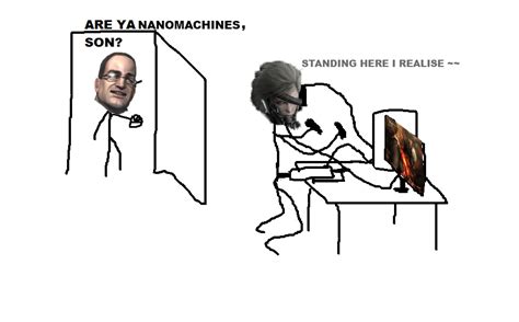 Are You Nanomachines Son Senator Armstrong Know Your Meme