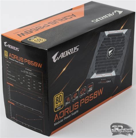 Блок питания AORUS P850W 80+ GOLD Modular: удачный старт / Корпуса, БП ...
