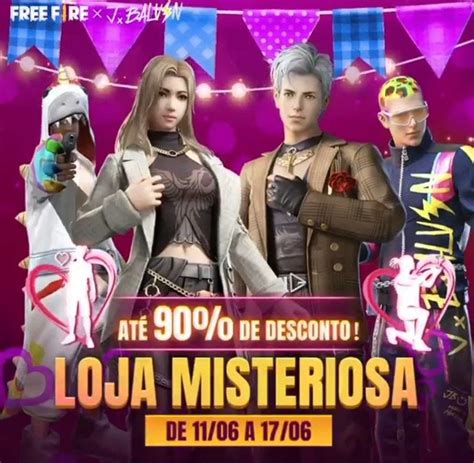 Loja Misteriosa Free Fire Confira Os Pacotes Compadre E Comadre Da