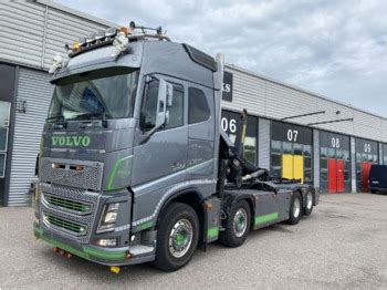 Volvo Fh X Hook Lift Truck Crane Palfinger Pk X For Sale