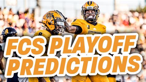 2021 Fcs Football Playoff Bracket Predictions Fcs Football Podcast