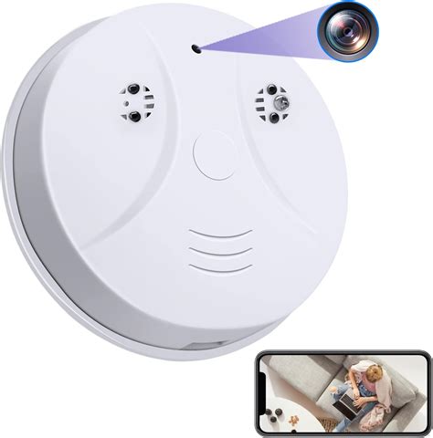 WNAT SD18 Hidden Camera Smoke Detector Spy Camera 180 Days Standby