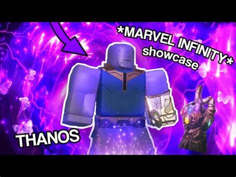 THANOS SHOWCASE MARVEL INFINITY ROBLOX YouTube