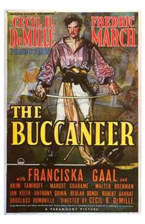 The Buccaneer Movie Poster (11 x 17) - Item # MOV241677 - Posterazzi