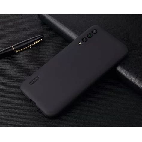 Pochette Silicone Pour Xiaomi Mi A3 Coque Cover Case Mate Cache Noir